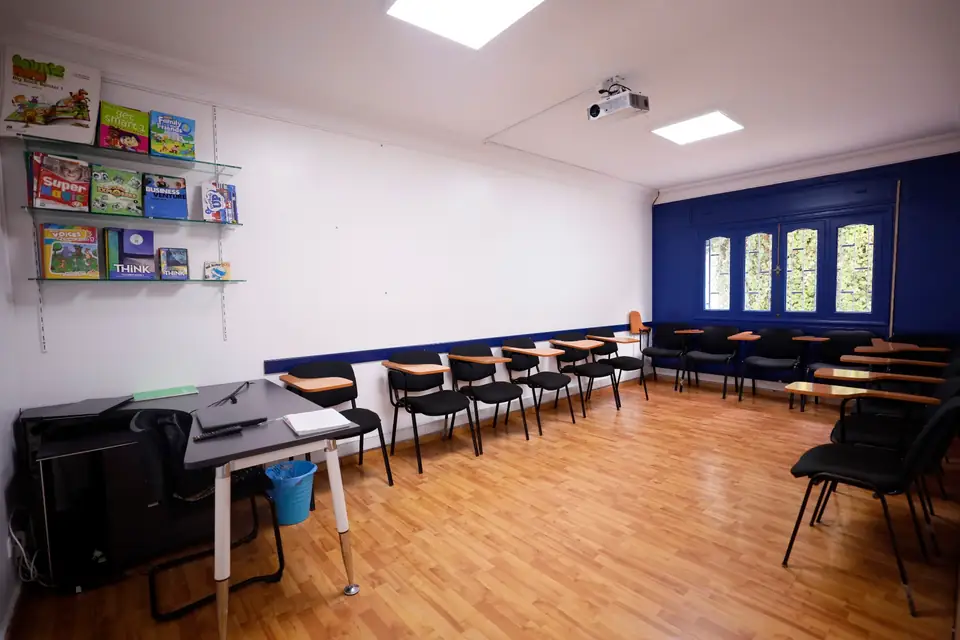 Salle de classe du centre Future Learning Center à Tanger